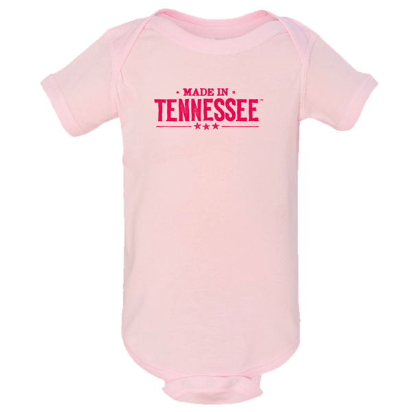 Made in Tennessee Onesie - Pink