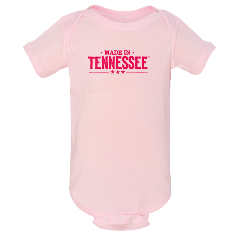 Made in Tennessee Onesie - Pink